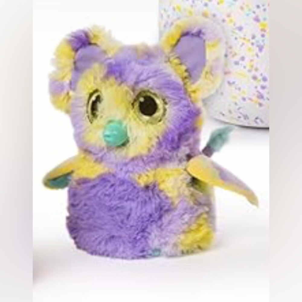 Hatchimals Mystery Plush Clip Ons Purple Elefly